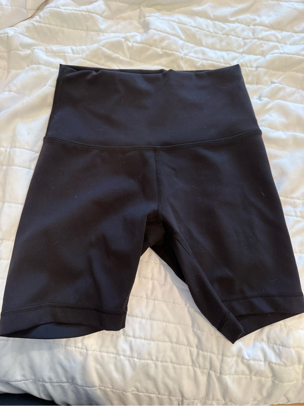 lululemon athletica Black High-Rise Bike Shorts